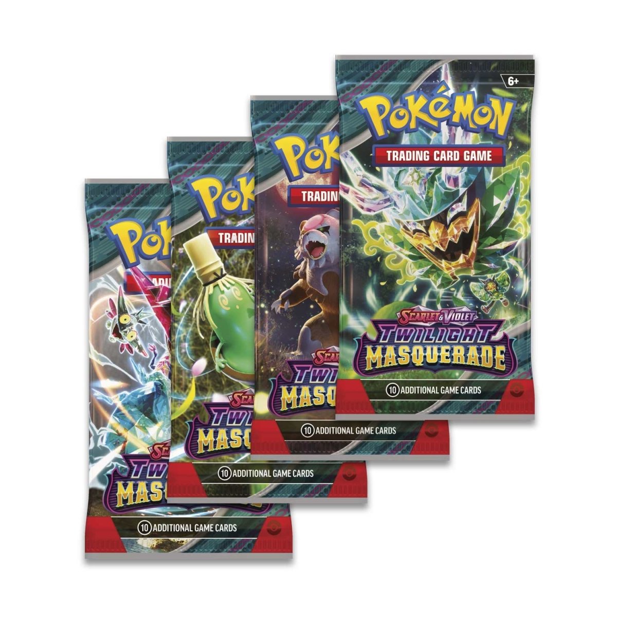 Pokémon TCG: Scarlet & Violet-Twilight Masquerade Sleeved Booster Pack (10 Cards)