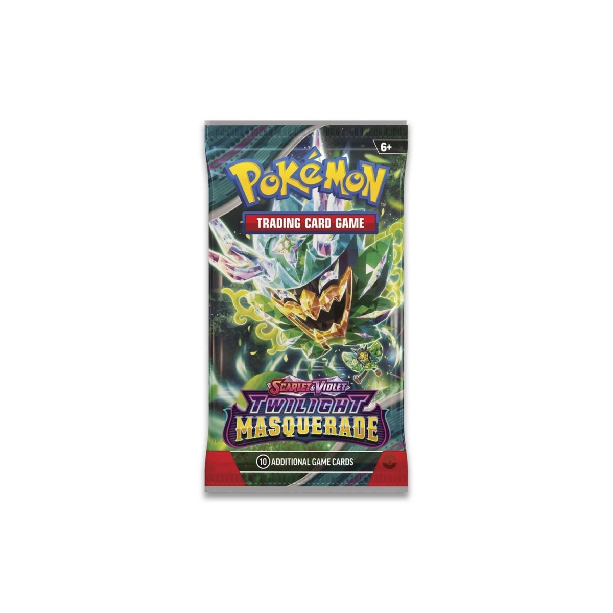 Pokémon TCG: Scarlet & Violet-Twilight Masquerade Sleeved Booster Pack (10 Cards)