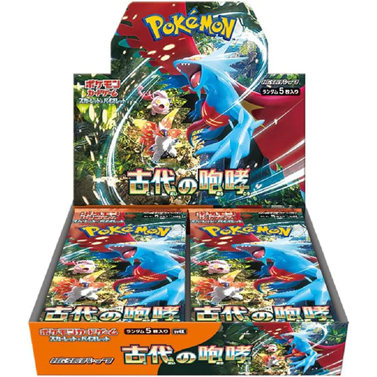 Pokemon Card Game Scarlet & Violet Booster Pack Ancient Roar BOX sv4K