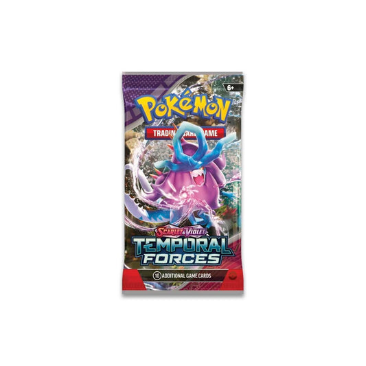 Pokémon TCG: Scarlet &amp; Violet-Temporal Forces Booster Pack (10 Cards)